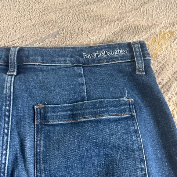 Favorite Daughter The Mischa Blue Flare & Wide Leg Jeans size 34 - Picture 12 of 14